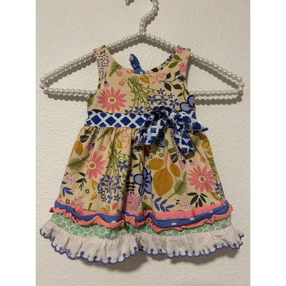 Matilda Jane Other - Matilda Jane 12 Month Baby Girl Spring Summer Floral Cotton Dress